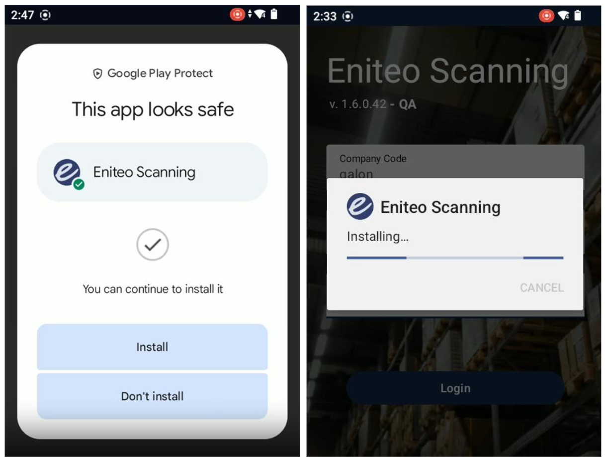 Updating the Eniteo Scanning App – Enmark Systems